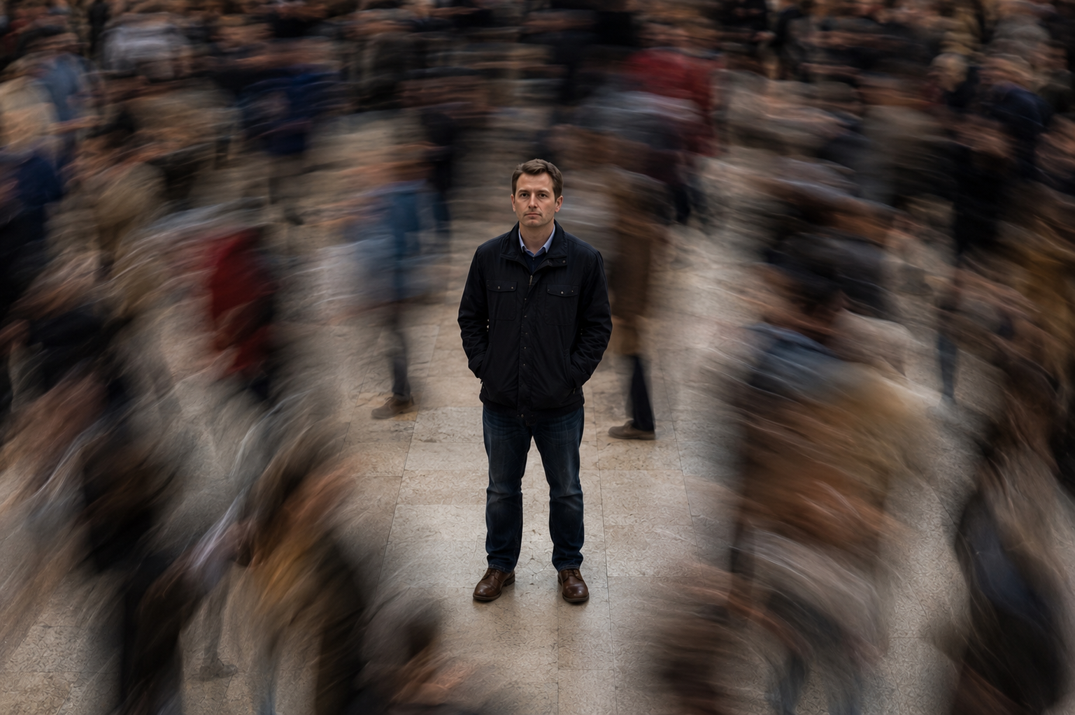 Stillness among noise
